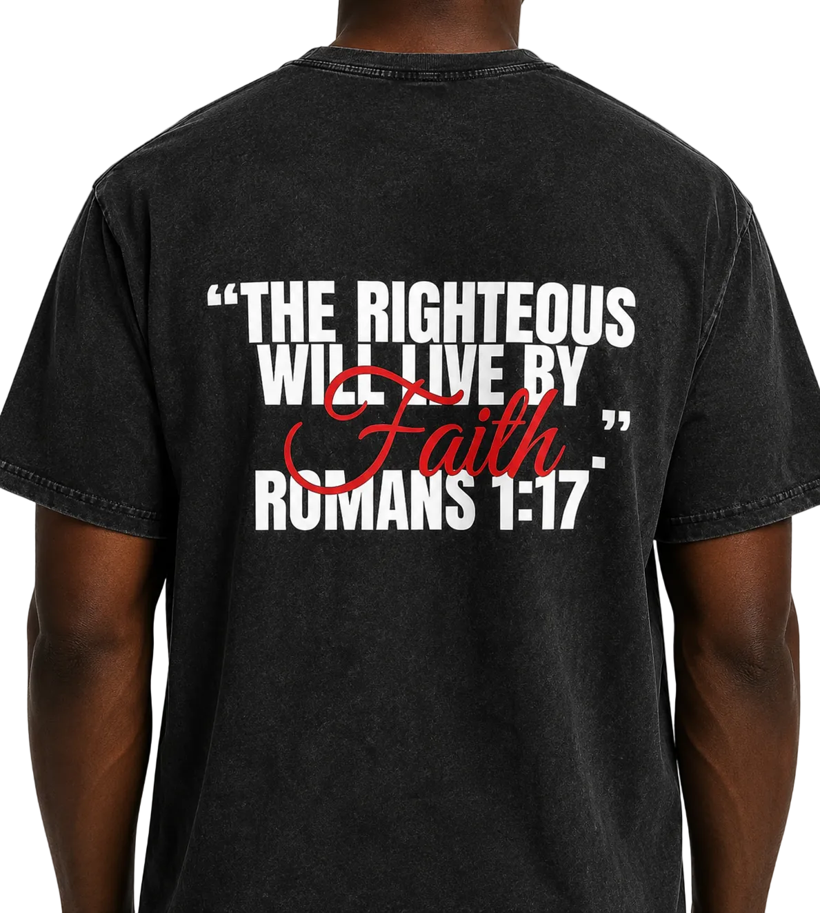 Authentic “Romans 1:17” Tee