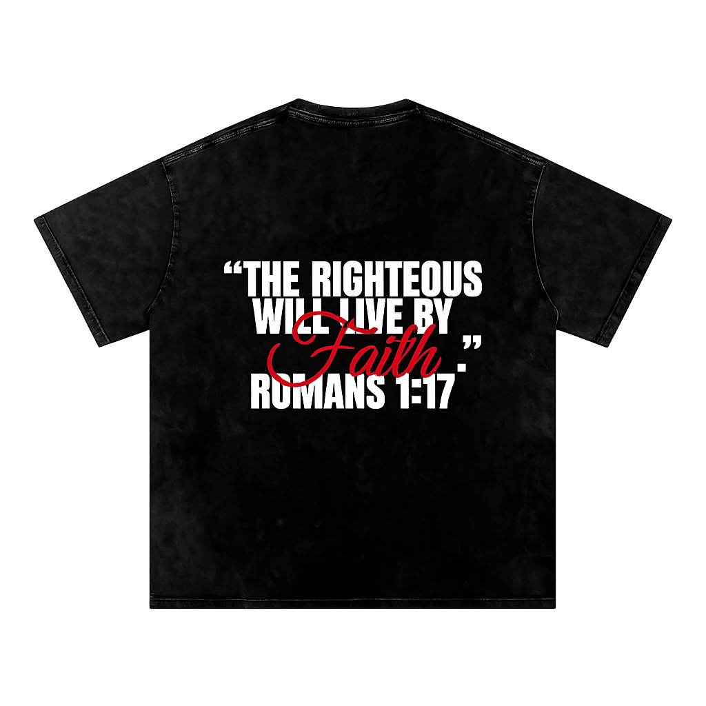 Authentic “Romans 1:17” Tee