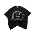 Black Authentic "Renewed" Oversized Shirt